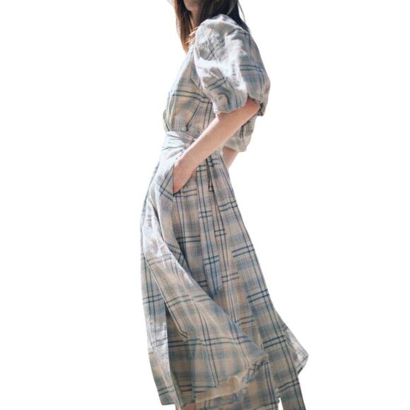 Oak and Fort Boho Midi Dress Size XS - Picture 3 of 6